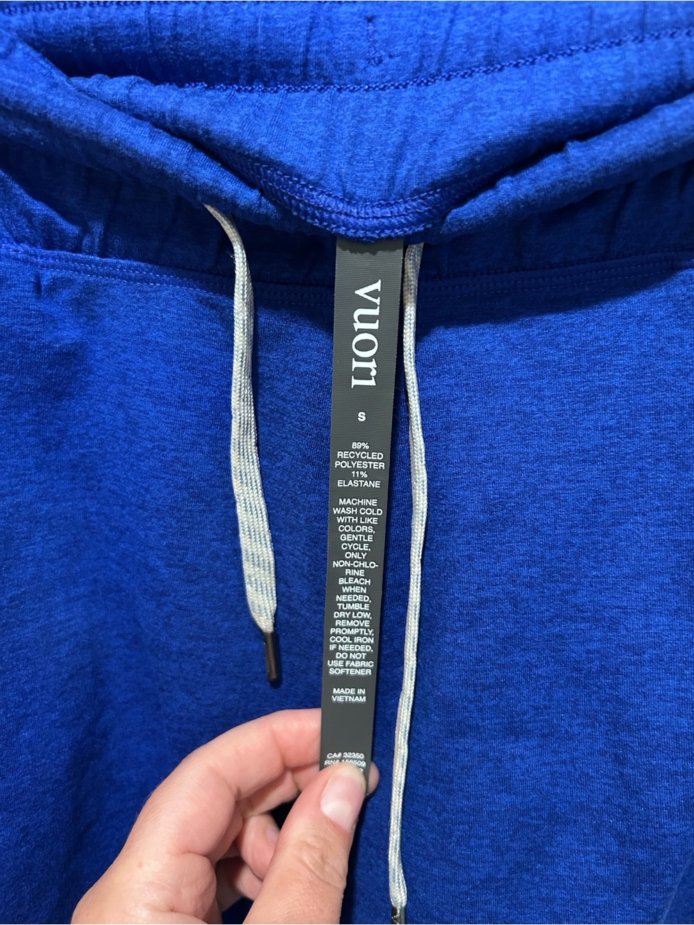 Vuori Women's Halo Performance Short 2.0 - Royal Blue - Small - Picture 2 of 5